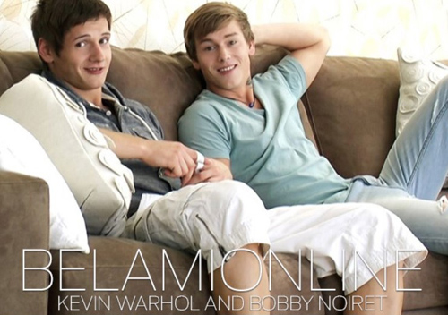 Kevin Warhol and Bobby Noiret