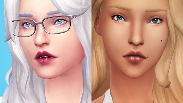 Помады, блески для губ для Sims 4. 16.09.2015. 